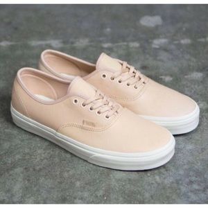 Leather vans sneakers